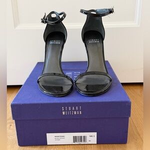 Stuart Weitzman Black Patent Heels